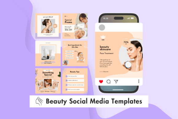 Beauty Social Media Templates