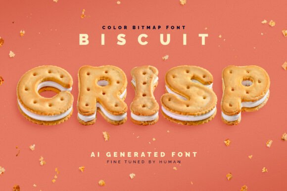 Biscuit Crisp: A Playful Color Fonts Choice