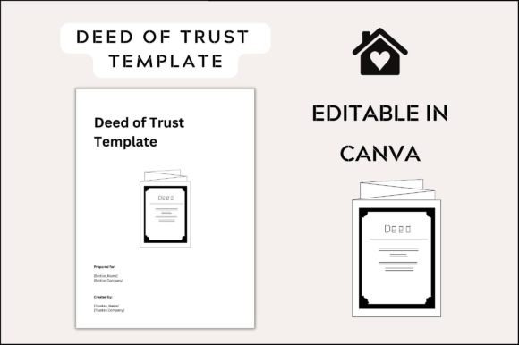 Deed of Trust Contract Template: Graphics for Professional Legal Templates