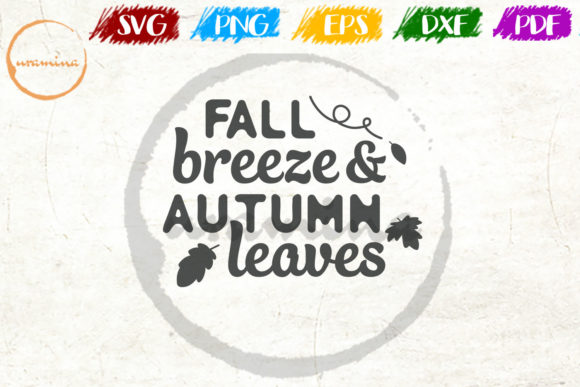 Fall Breeze and Autumn Leaves: Seasonal Graphics for Crafts & Content
