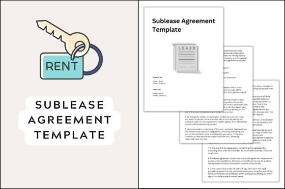 Office Sublease Agreement Template Graphics