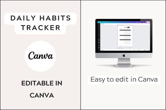 Premium Daily Habits Tracker Graphics