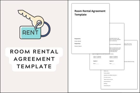 Printable Room Rental Agreement Template Graphics