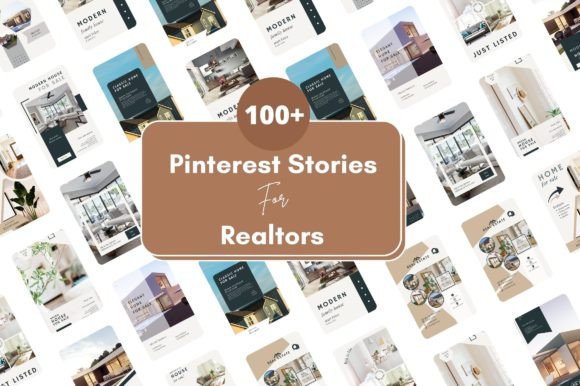 Realtor Pinterest Stories Templates: Graphics for Local Branding