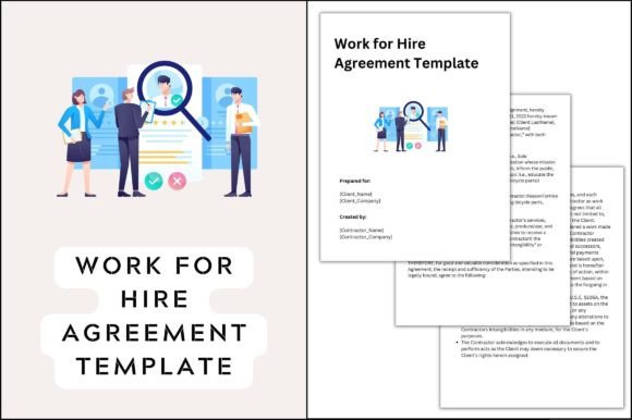 Work for Hire Agreement Template: Graphics for Real Branding