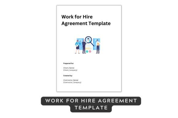 Work for Hire Contract Printable Word: Graphic Templates for Real Design Work